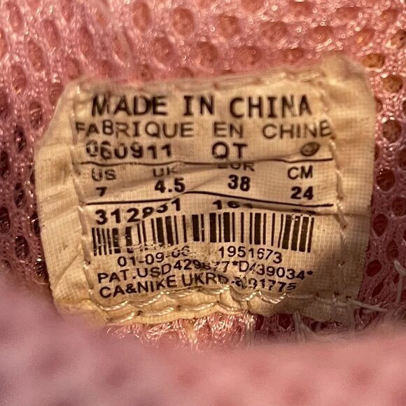 Rare PINK Nike Shox USA Money $100 Bill Sneakers – Size 7 - Picture 5 of 9